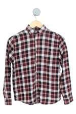 camisa crawling kids xadrez