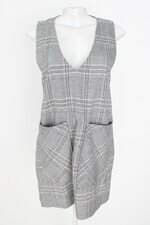 vestido carol farina feminino cinza