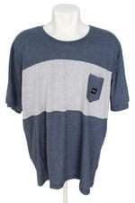 camiseta gul masculina bicolor com recortes