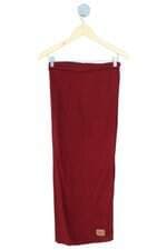 saia feminina Panô vermelha