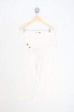 calça de tecido pink poá feminina off white