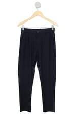calça de tecido feminina preta