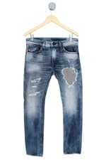 calça jeans Diesel feminina azul
