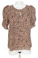 blusa doce flor feminina estampada