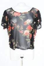 blusa vesta feminina estampada 