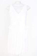 vestido Riachuelo feminino branco com forro