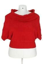blusa tricot feminina vermelha