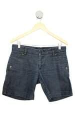 shorts jeans Cantão feminino azul