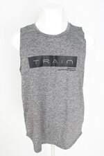 regata esportiva get over masculina cinza com silk