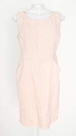 vestido gregory feminino rosa com forro e pregas
