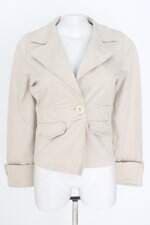 casaco stylo & charme feminino bege