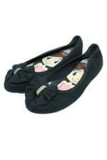 sapatilha Moleca kids preta