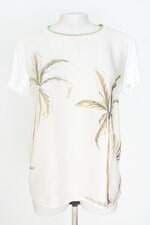 blusa lunender feminina estampada com recortes