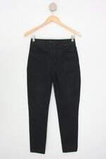 calça de sarja gatabakana feminina preta