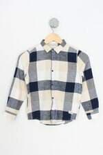 camisa Zara kids xadrez