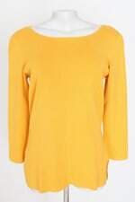 blusa gant feminina amarela