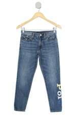 calça jeans Ralph Lauren kids azul