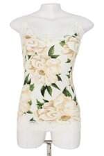 blusa Farm feminina estampada com renda