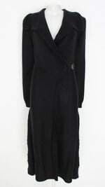 vestido ambicone feminino preto com sobreposição