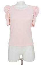 blusa feminina rosa com pregas