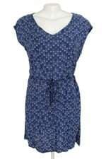 vestido Hering feminino azul estampado