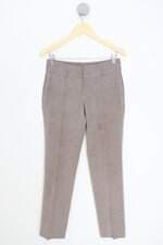 calça de tecido Luigi Bertolli feminina marrom