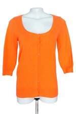 cardigan Zara feminino laranja