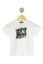 camiseta bi&gu kids branca com silk