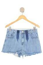 shorts jeans Riachuelo feminino azul