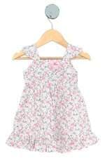 vestido kids FLORAL com laço