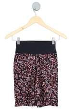 shorts de academia Live feminino preto com recortes