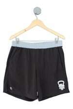 bermuda nc masculina cinza com silk