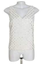 Regata com Paetês Bordados Bege Renner