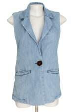 Colete Alongado em Jeans Renner