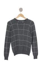 suéter carinhoso kids cinza