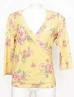 Blusa Amarela Estampada Fillity