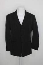Blazer emporio colombo masculino preto com Com forro
