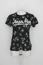 Blusa classic crew feminina preta mix estampada