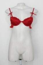 Sutiã marisa feminino vermelho com Renda
