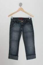 Calça Jeans Ellus Laundry & Co Feminina Mesclado com Detalhes de Costura
