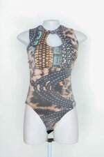 Body feminino estampado