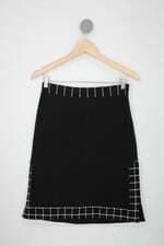 Saia Pianura Studio feminina preta