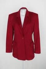 Blazer saks fifth avenue feminino vermelho