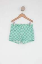 Shorts Infantil brandili verde estampado