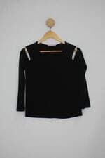 Blusa Infantil pamela can preta