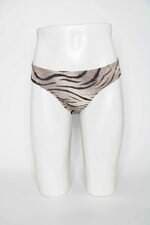 Calcinha de biquíni liquido feminina animal print 