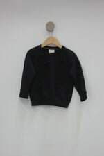 Moletom Infantil c&a preto com laço