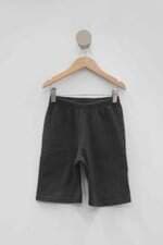 Bermuda Infantil marisa preta com Cós com elástico