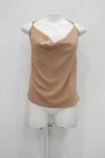 Blusa feminina bege com Drapeado