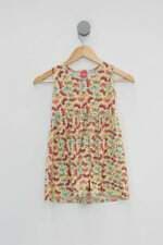 Vestido Infantil Tricae Estampado com Borboletas